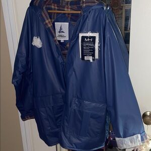 NWT Misty Harbor Women's Utility Jacket - Blue/Navy